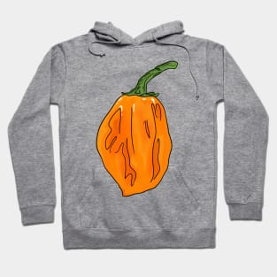 Habanero Orange Chili Pepper Hoodie